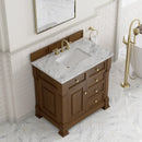 James Martin Brookfield 36" Single Bathroom Vanity, Honey Oak