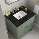 James Martin Chicago 30" Single Bathroom Vanity, Smokey Celadon
