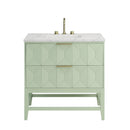 James Martin Emmeline 36" Single Bathroom Vanity, Pistachio