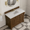 James Martin Brookfield 48" Single Bathroom Vanity, Honey Oak