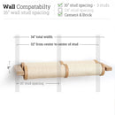 Horizontal Scratching Post for Cats