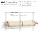 Horizontal Scratching Post for Cats