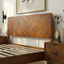 Bifrost Solid Wood Bed Frame With Headboard