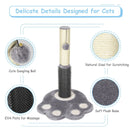 20.5 inch Tall Cat Scratching Post Claw Scratcher with Sisal Rope and Plush Ball-Gray by LJGDeals