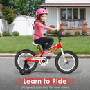 16 Inch Kids Bike Bicycle with Training Wheels for 5-8 Years Old Kids by LJGDeals