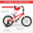 16 Inch Kids Bike Bicycle with Training Wheels for 5-8 Years Old Kids by LJGDeals