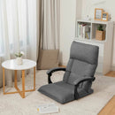 14-Position Adjusting Lazy Sofa Chair with Waist Pillow and Armrests by LJGDeals