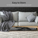 14-Position Adjusting Lazy Sofa Chair with Waist Pillow and Armrests by LJGDeals