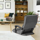 14-Position Adjusting Lazy Sofa Chair with Waist Pillow and Armrests by LJGDeals