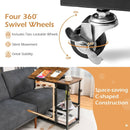 Adjustable C-Shaped Bedside Table by LJGDeals