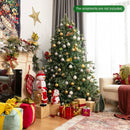 6 Feet Artificial Christmas Spruce Hinged Tree by LJGDeals