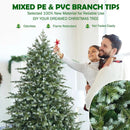 6 Feet Artificial Christmas Spruce Hinged Tree by LJGDeals