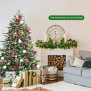 6 Feet Artificial Christmas Spruce Hinged Tree by DirectDeals