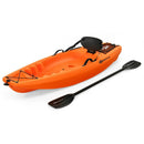 6 Feet Youth Kids Kayak with Bonus Paddle and Folding Backrest for Kid Over 5 by LJGDeals