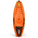 6 Feet Youth Kids Kayak with Bonus Paddle and Folding Backrest for Kid Over 5 by LJGDeals