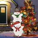 54 Inch Snowman Xmas Decorations with UL Certified Plug by LJGDeals