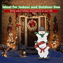 54 Inch Snowman Xmas Decorations with UL Certified Plug by LJGDeals