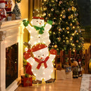 54 Inch Snowman Xmas Decorations with UL Certified Plug by LJGDeals