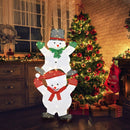 54 Inch Snowman Xmas Decorations with UL Certified Plug by LJGDeals