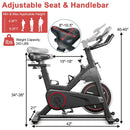 Stationary Exercise Bike with Adjustable Fitness Saddle by LJGDeals
