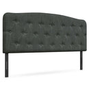 Faux Linen Headboard with Adjustable Heights by LJGDeals