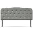 Faux Linen Headboard with Adjustable Heights by LJGDeals