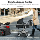 Folding Aluminum Infant Reversible Stroller with Diaper Bag by LJGDeals
