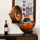 19 Inch 16th Century Nautical Map Tabletop Globe Wine Cabinet-Brown by LJGDeals