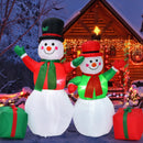 6 Feet Christmas Inflatable Snowmen Blow Up Christmas Decoration by LJGDeals