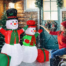 6 Feet Christmas Inflatable Snowmen Blow Up Christmas Decoration by LJGDeals