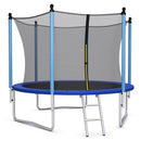 Outdoor Trampoline with Safety Closure Net