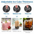 353lbs/24H Commercial Ice Maker with 198lbs Bin by LJGDeals
