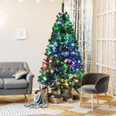 Pre-lit Multi-Colored Fiber Optic Spruce Artificial Christmas Tree by LJGDeals