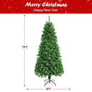 Pre-lit Multi-Colored Fiber Optic Spruce Artificial Christmas Tree by LJGDeals