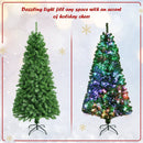 Pre-lit Multi-Colored Fiber Optic Spruce Artificial Christmas Tree by LJGDeals