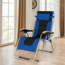 Oversize Folding Adjustable Padded Zero Gravity Lounge Chair by LJGDeals