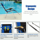 Oversize Folding Adjustable Padded Zero Gravity Lounge Chair by LJGDeals