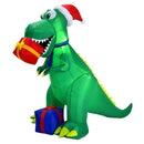 6 Feet Christmas Inflatable Dinosaur for Indoor and Outdoor by LJGDeals