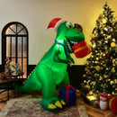 6 Feet Christmas Inflatable Dinosaur for Indoor and Outdoor by LJGDeals