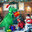 6 Feet Christmas Inflatable Dinosaur for Indoor and Outdoor by LJGDeals