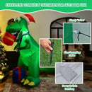 6 Feet Christmas Inflatable Dinosaur for Indoor and Outdoor by LJGDeals