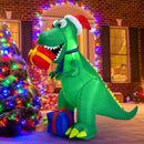 6 Feet Christmas Inflatable Dinosaur for Indoor and Outdoor by LJGDeals