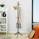 Entryway Height Adjustable Coat Stand with 9 Hooks by LJGDeals