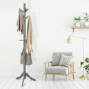 Entryway Height Adjustable Coat Stand with 9 Hooks by LJGDeals