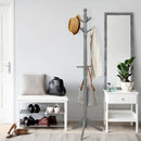 Entryway Height Adjustable Coat Stand with 9 Hooks by LJGDeals