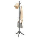 Entryway Height Adjustable Coat Stand with 9 Hooks by LJGDeals