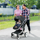 Folding Aluminum Infant Reversible Stroller with Diaper Bag by LJGDeals