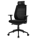 High Back Mesh Office Chair with Clothes Hanger by LJGDeals