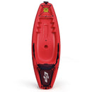 6 Feet Youth Kids Kayak with Bonus Paddle and Folding Backrest for Kid Over 5