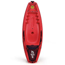 6 Feet Youth Kids Kayak with Bonus Paddle and Folding Backrest for Kid Over 5 by LJGDeals